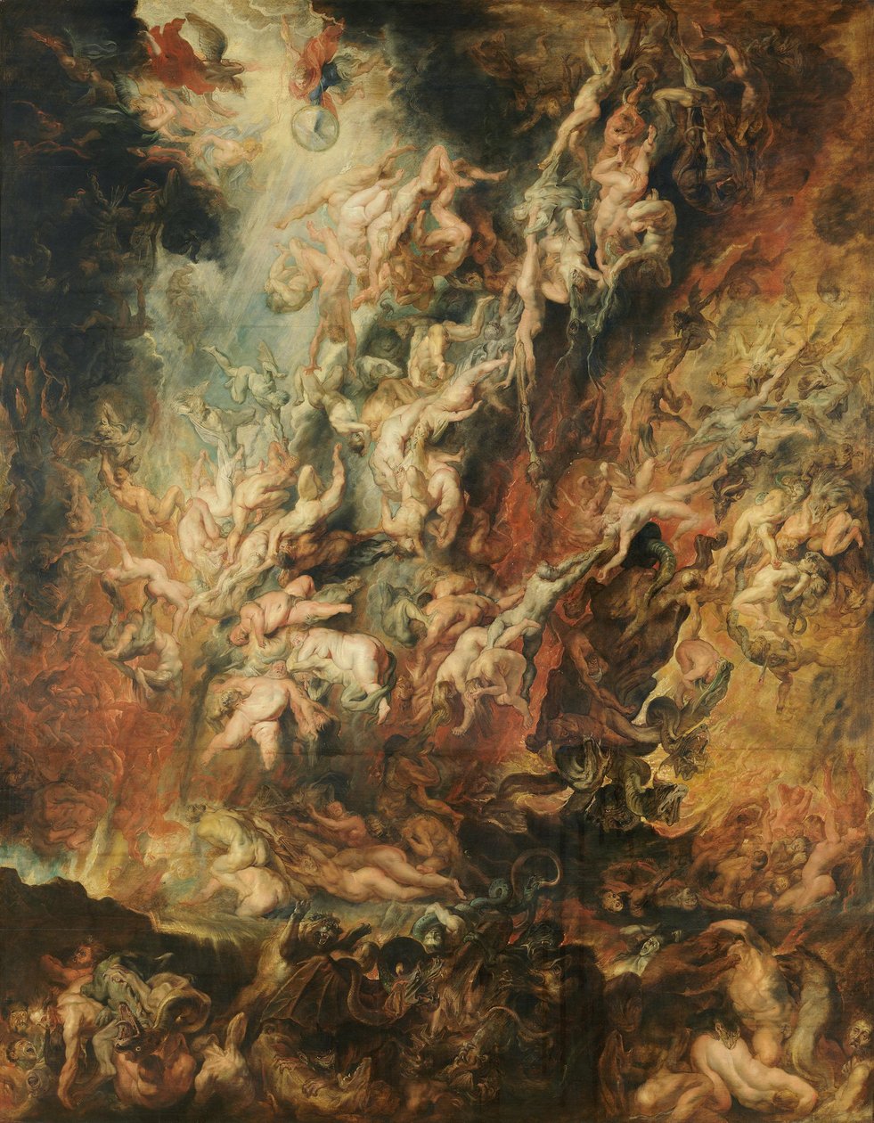 Pád zatracených od Peter Paul Rubens