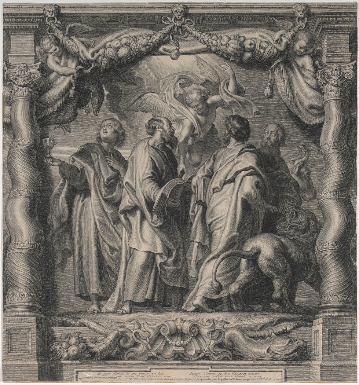 Čtyři evangelisté od Peter Paul Rubens
