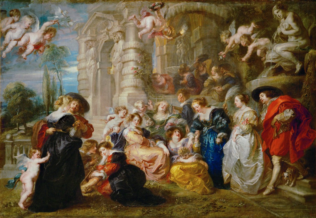 Zahrada lásky od Peter Paul Rubens