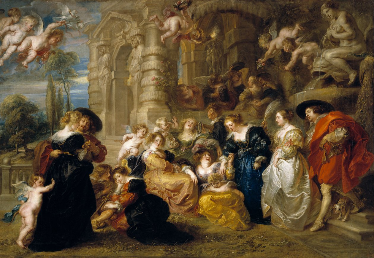 Zahrada lásky od Peter Paul Rubens