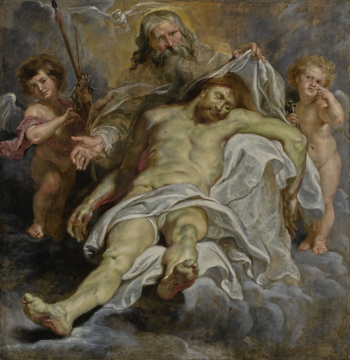 Nejsvětější Trojice od Peter Paul Rubens