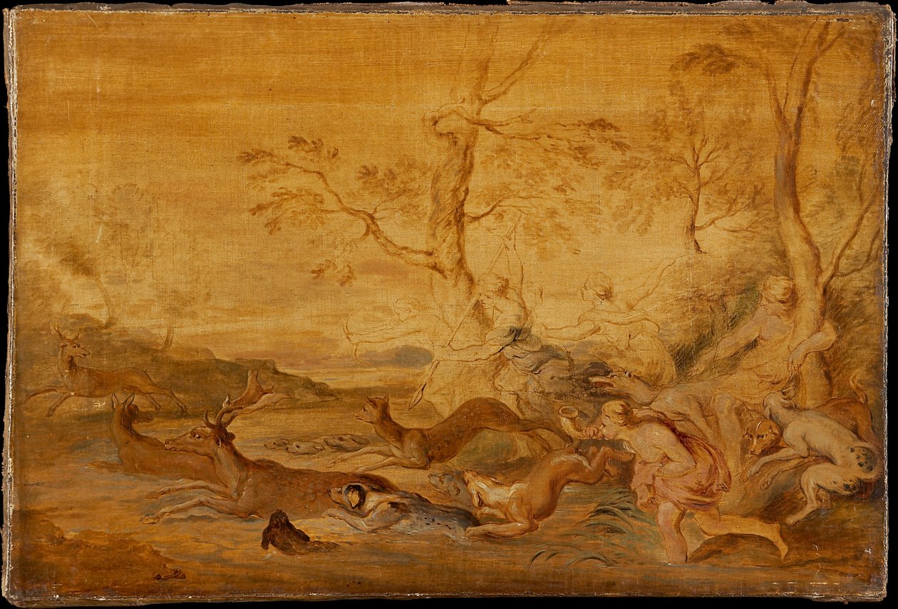 Dianin lov od Peter Paul Rubens