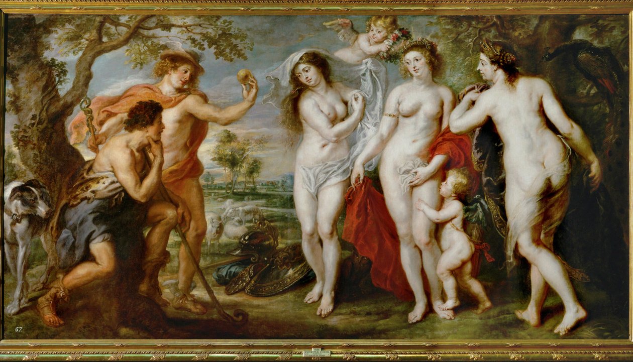 Pařížský soud od Peter Paul Rubens