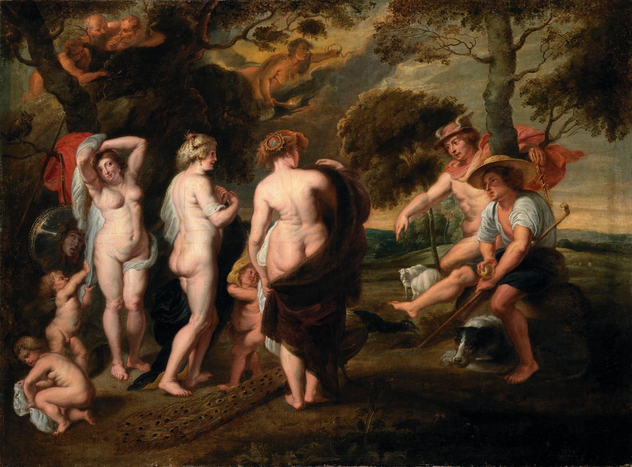 Paridův soud od Peter Paul Rubens