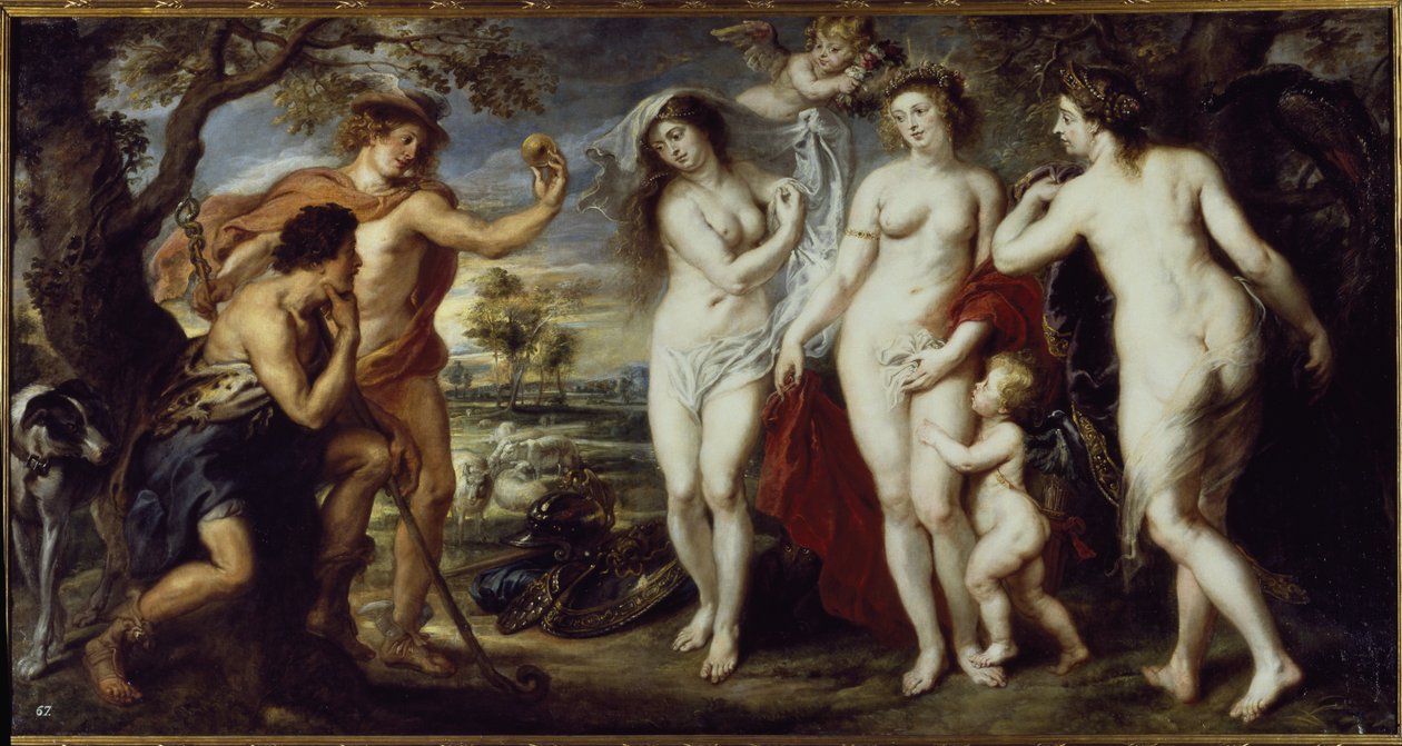 Soud z Paříže (olej na plátně od Peter Paul Rubens