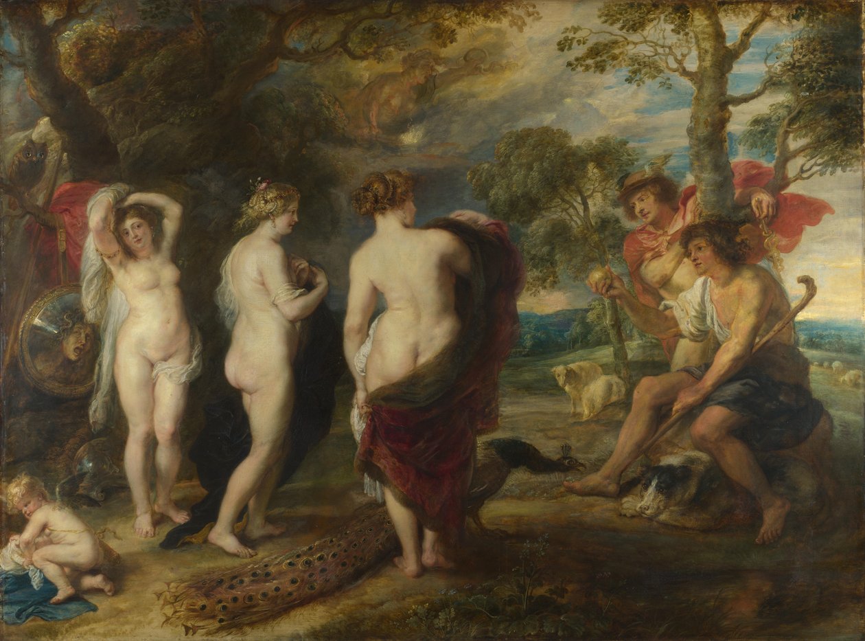 Paridův soud od Peter Paul Rubens