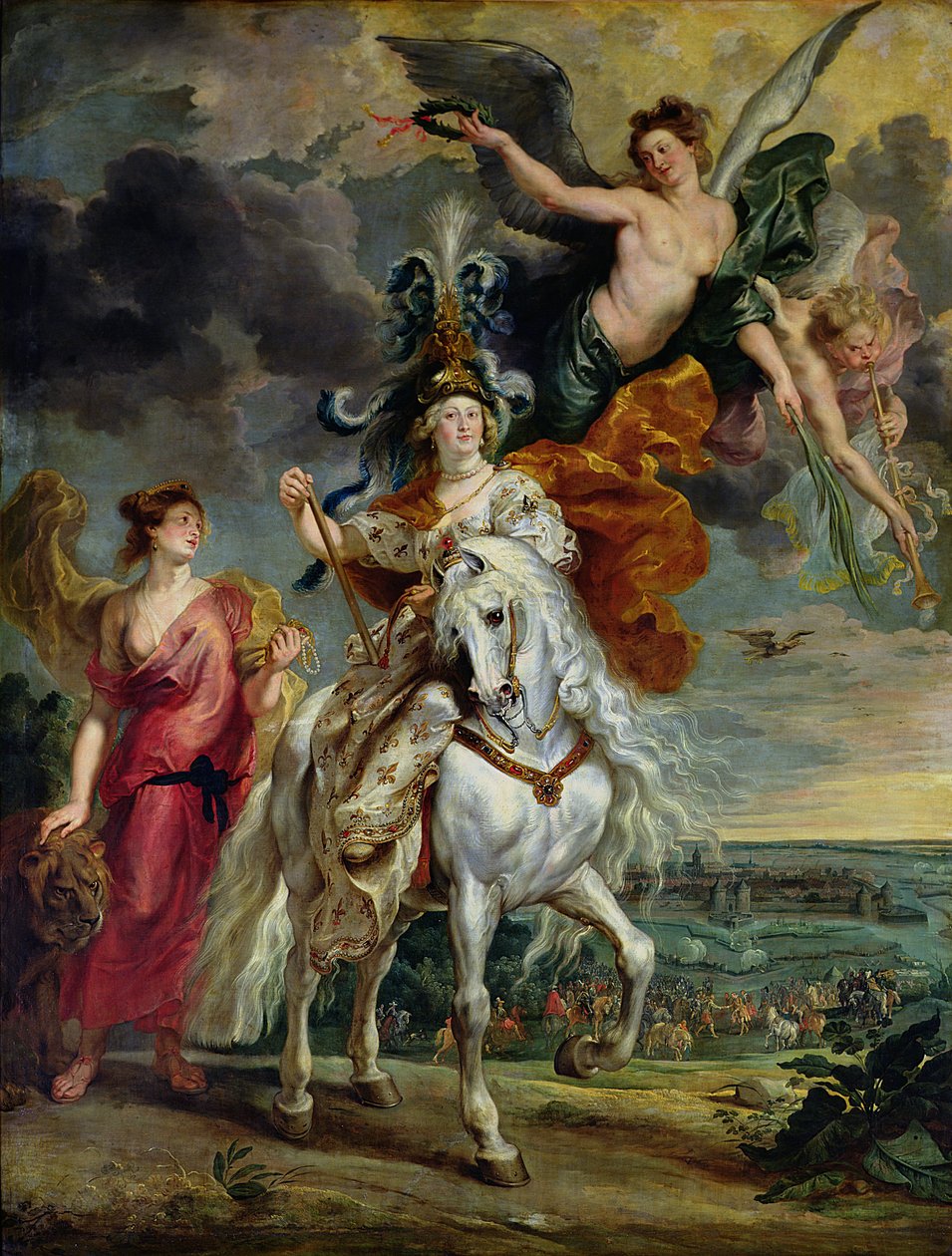 Cyklus Medici: Triumph Juliers od Peter Paul Rubens