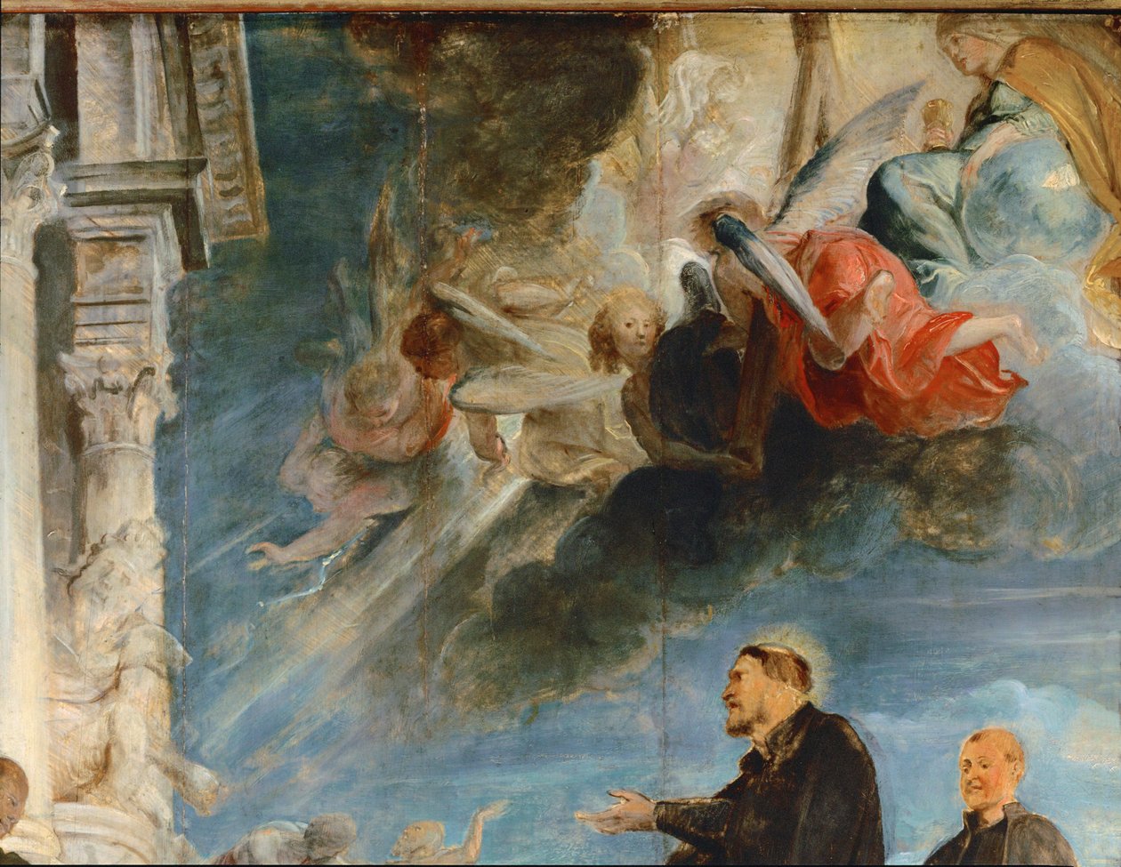 Zázrak svatého Františka Xaverského (malba na dubovém dřevě) od Peter Paul Rubens