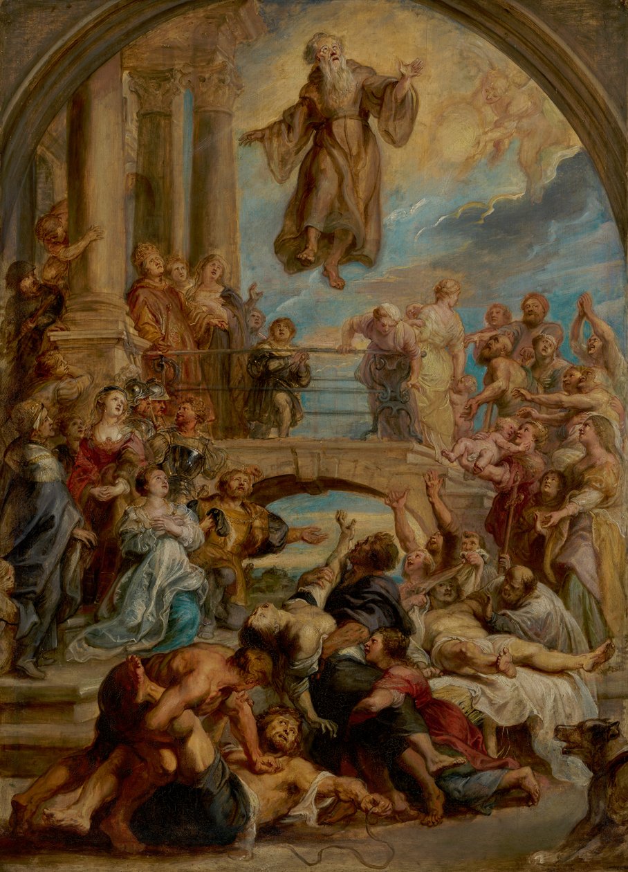Zázraky svatého Františka z Paoly od Peter Paul Rubens