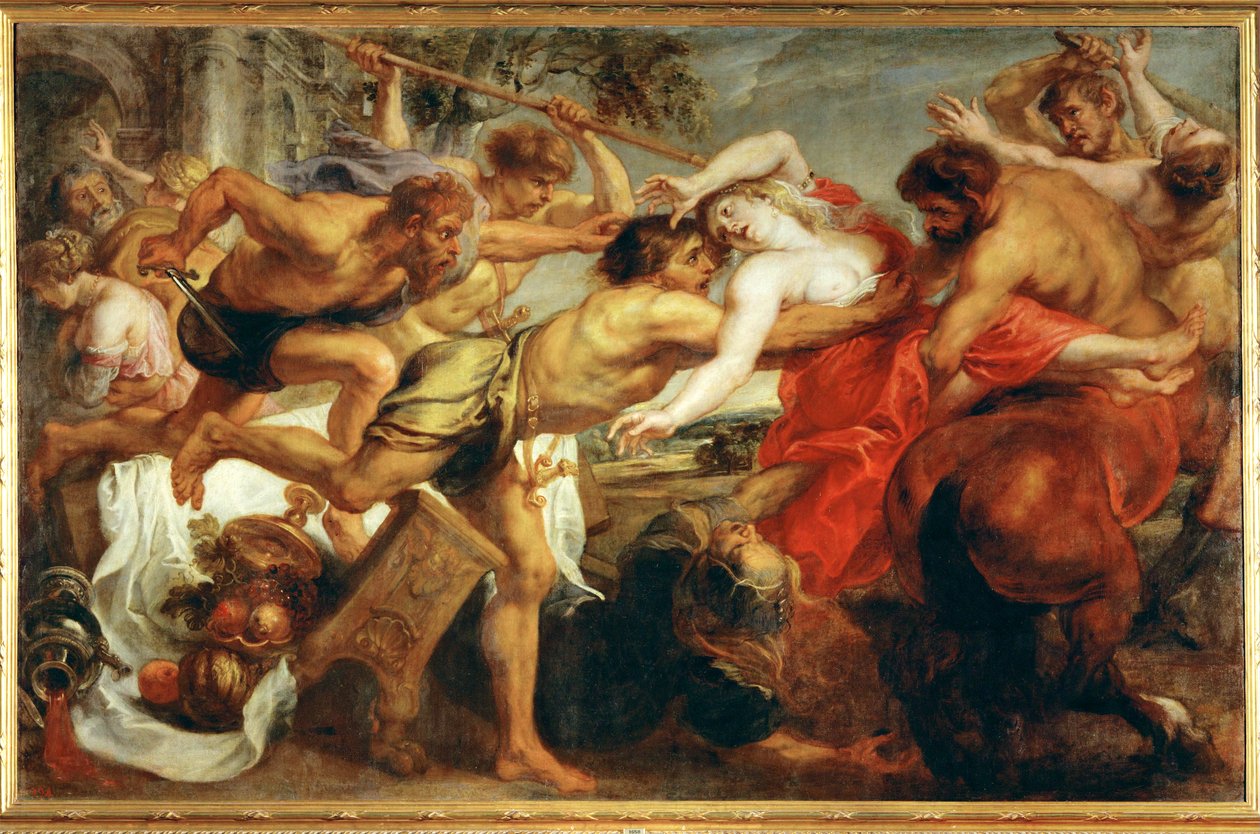 Znásilnění Deidamie od Peter Paul Rubens