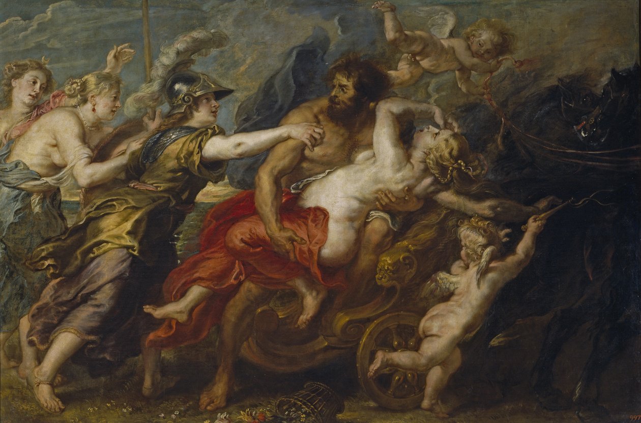 Znásilnění Proserpiny, 1636-1638 od Peter Paul Rubens