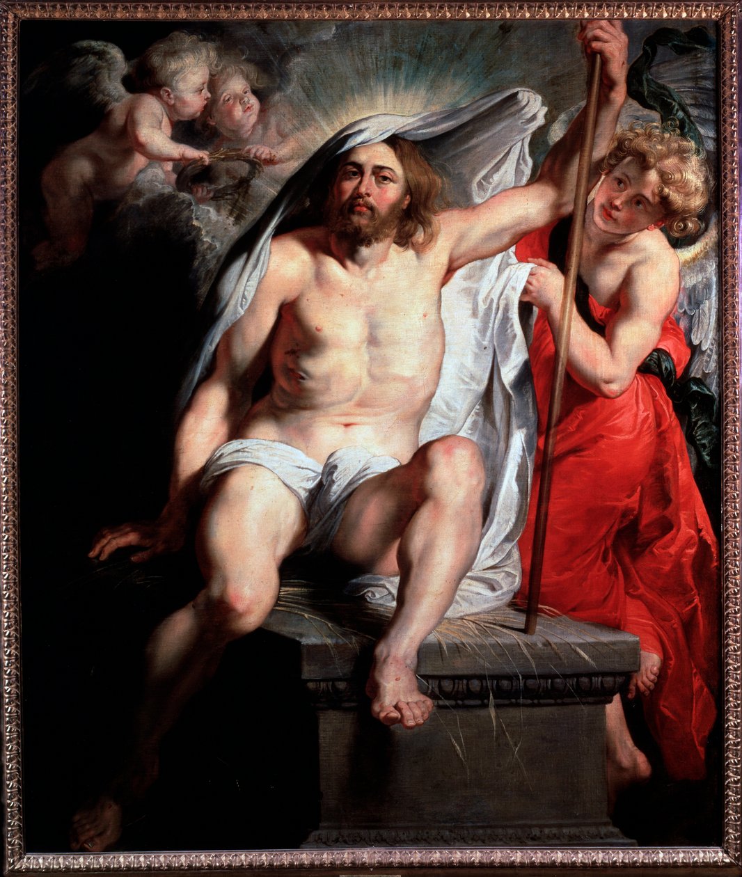 Vzkříšení Krista - olej na plátně, cca 1616 od Peter Paul Rubens