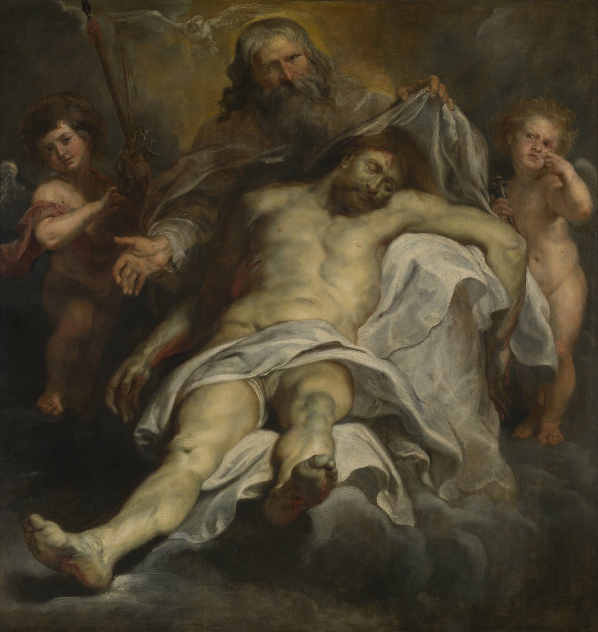 The Trinity (olej na panelu) od Peter Paul Rubens
