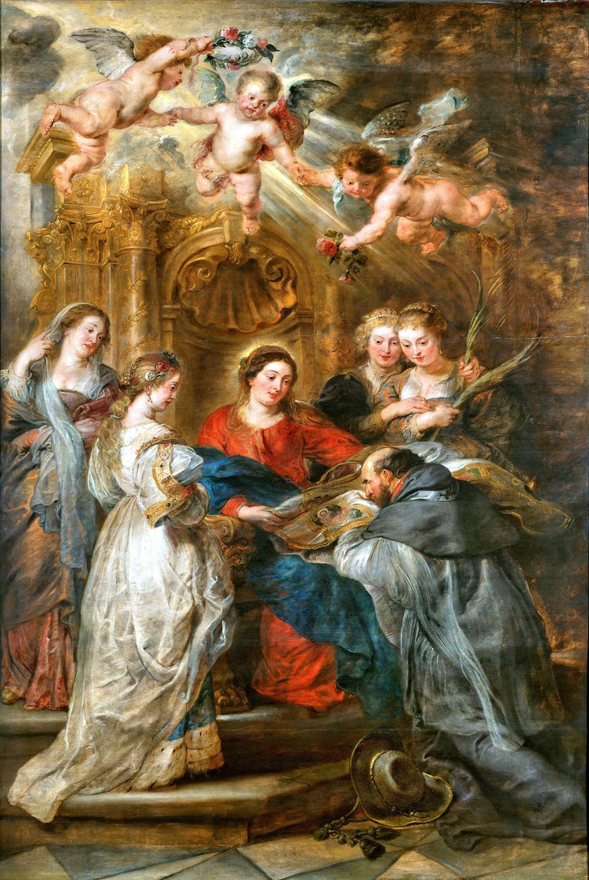 Triptych svatého Ildefonsa od Peter Paul Rubens