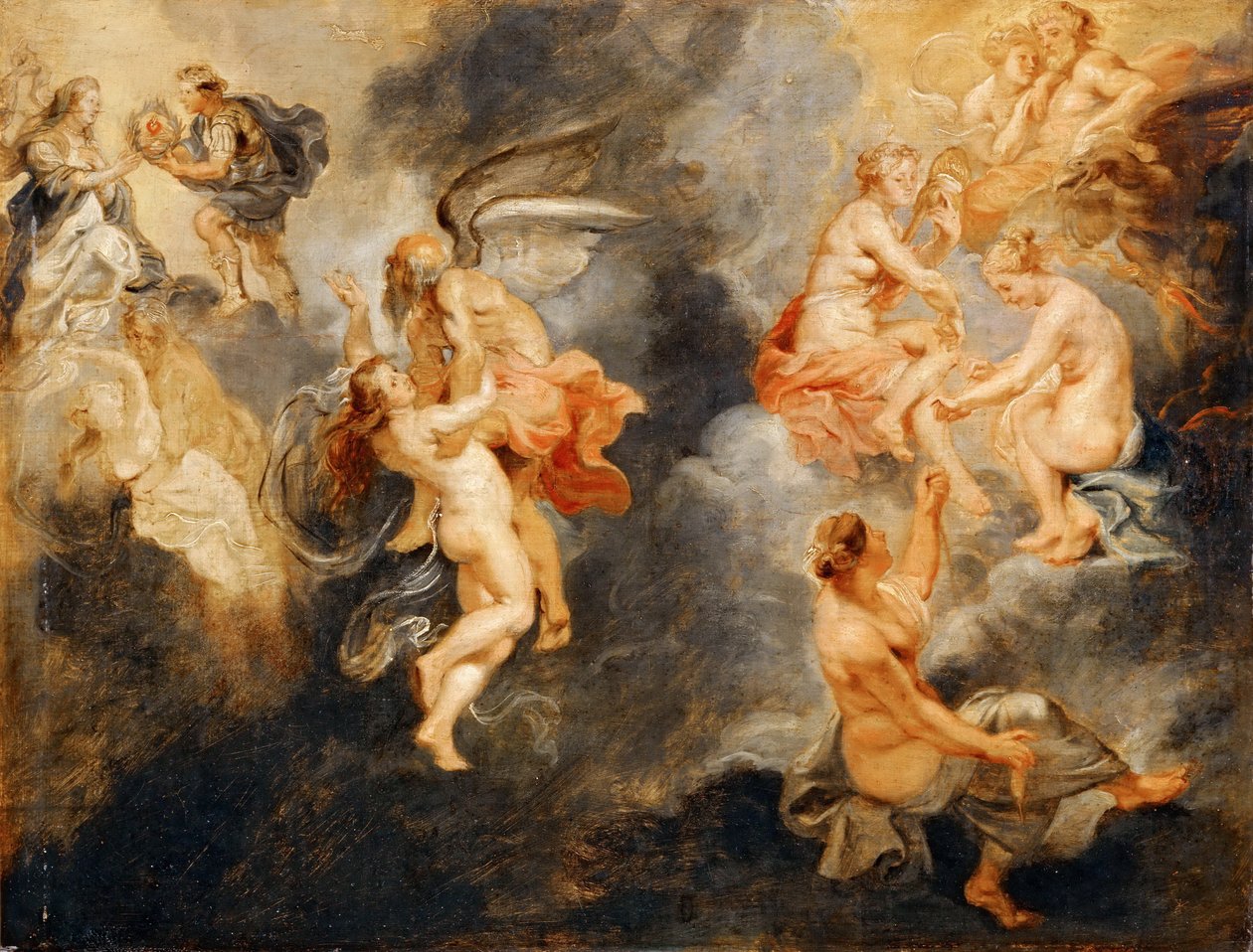 Triumf pravdy Cyklus Marie de Medici od Peter Paul Rubens