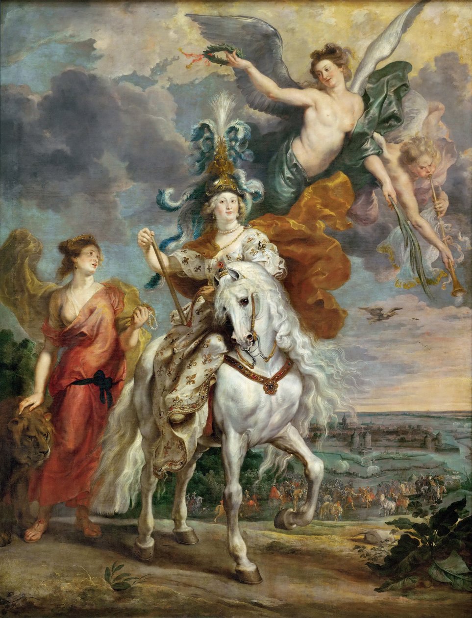 Vítězství v Jülichu Cyklus Marie de Medici od Peter Paul Rubens