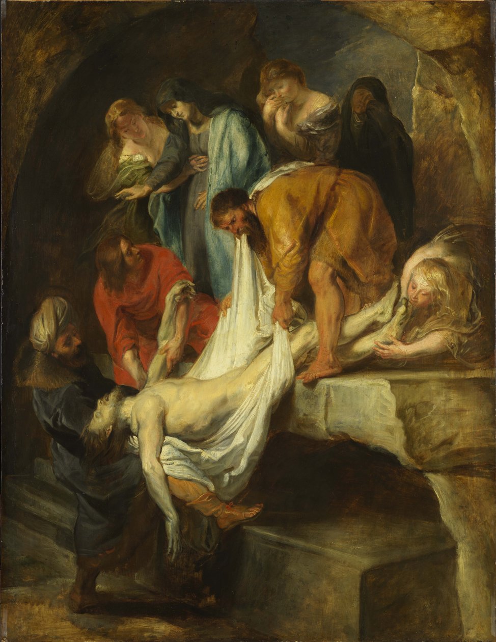Kristovo uložení do hrobu od Peter Paul Rubens