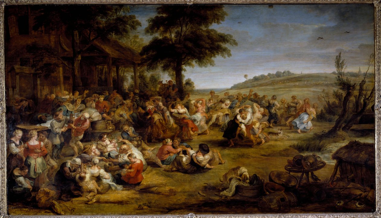 Jarmark (olej na dřevě od Peter Paul Rubens