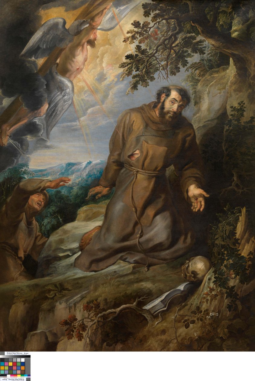 Stigmatizace svatého Františka z Assisi od Peter Paul Rubens