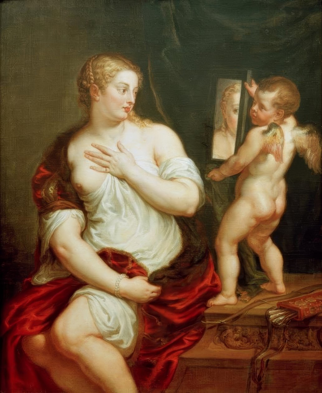 Venušina toaleta od Peter Paul Rubens