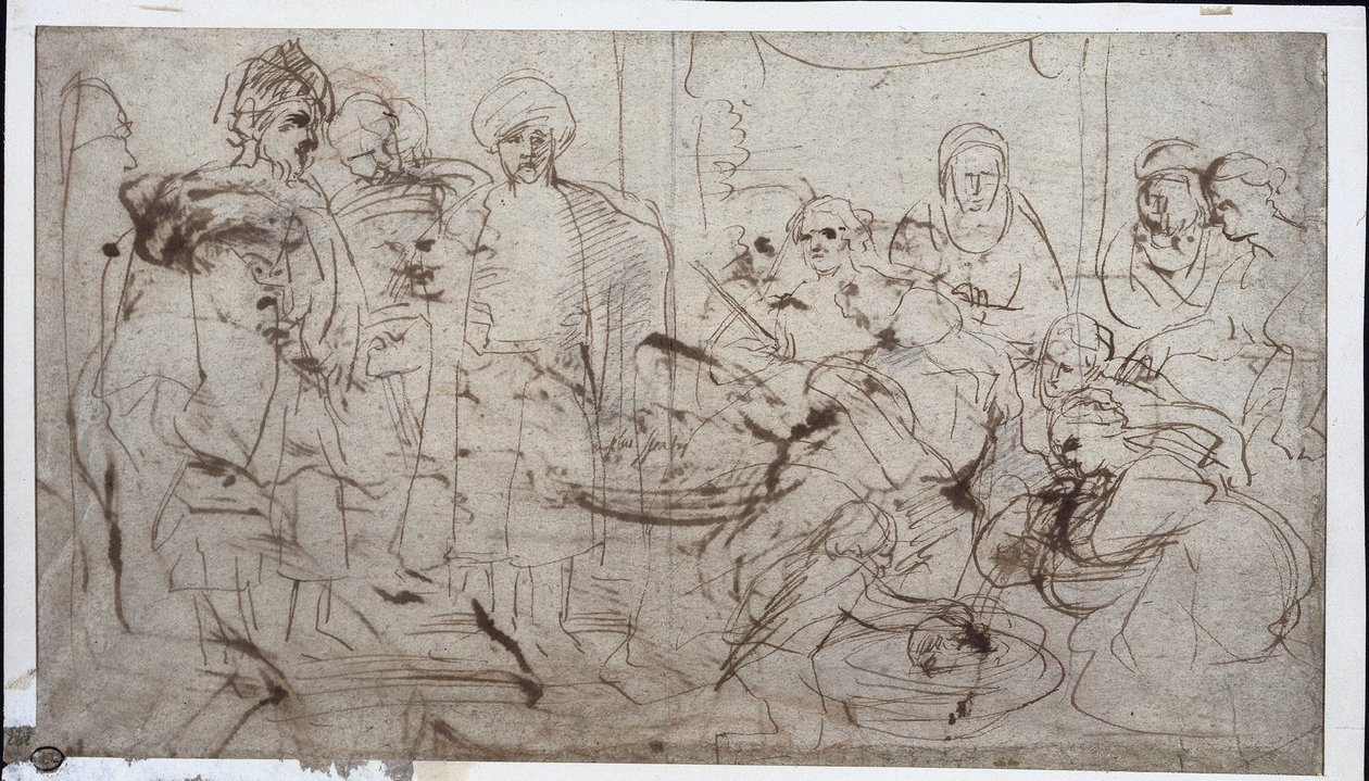Tomyris s hlavou Cyrus (verze) od Peter Paul Rubens