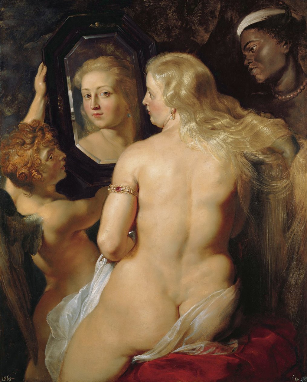 Venuše v zrcadle od Peter Paul Rubens