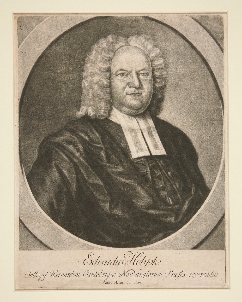 Edvardus Holyoke od Peter Pelham