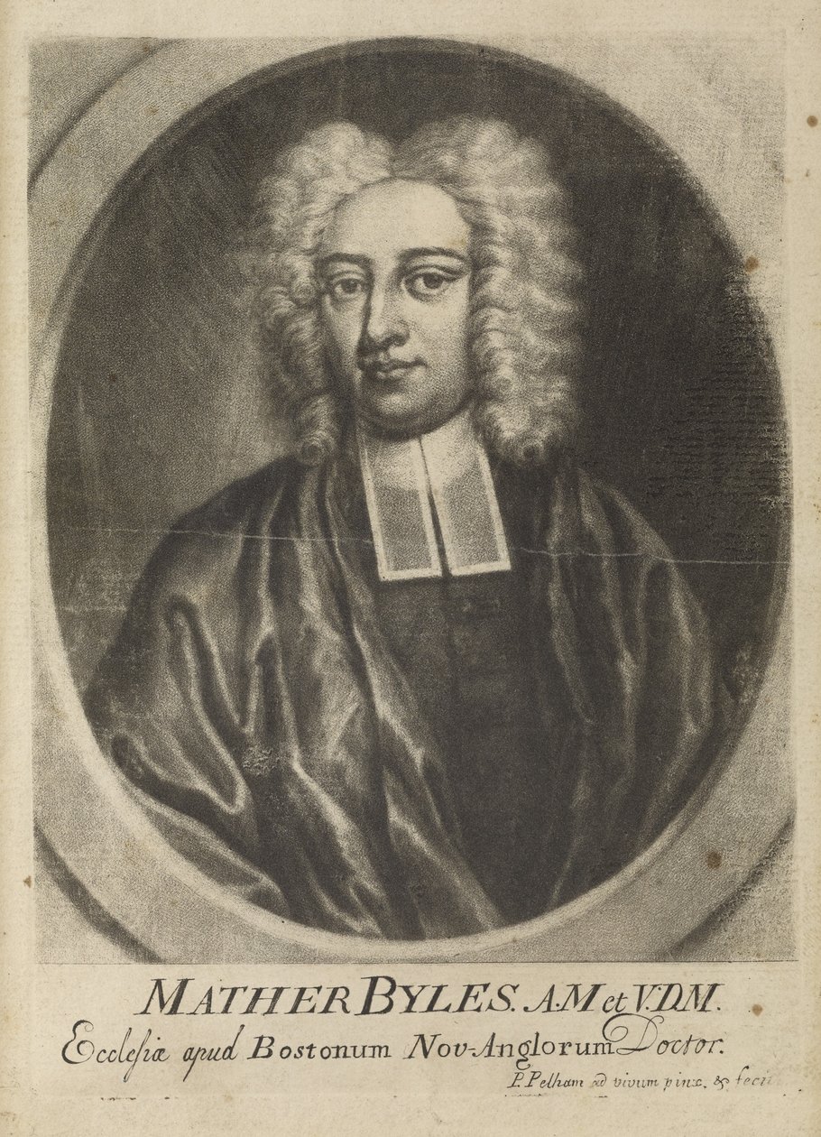Mather Byles od Peter Pelham