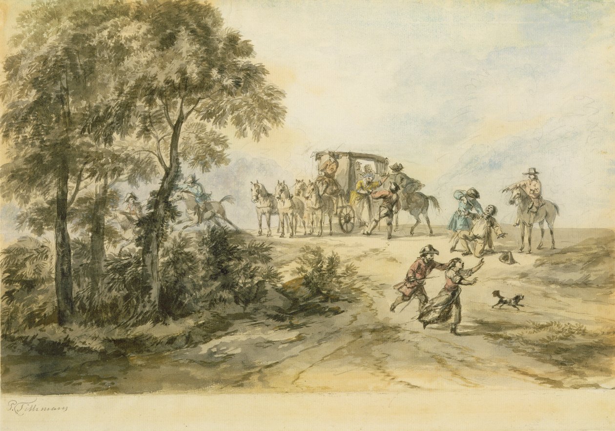 Trenér a Highwayman od Peter Tillemans