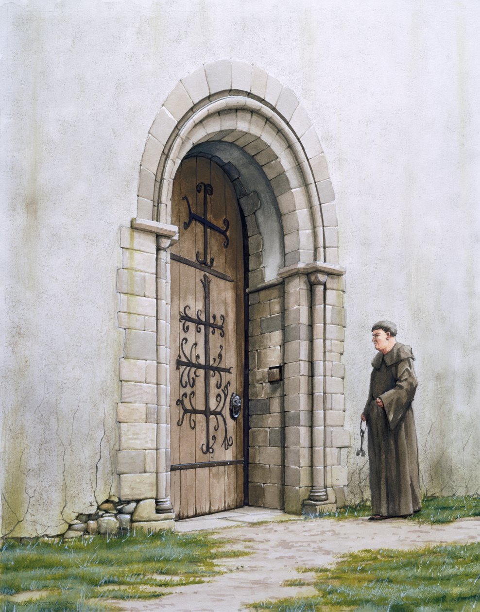 Kaple North Elmham, 12. století, 1990-2010 od Peter Urmston