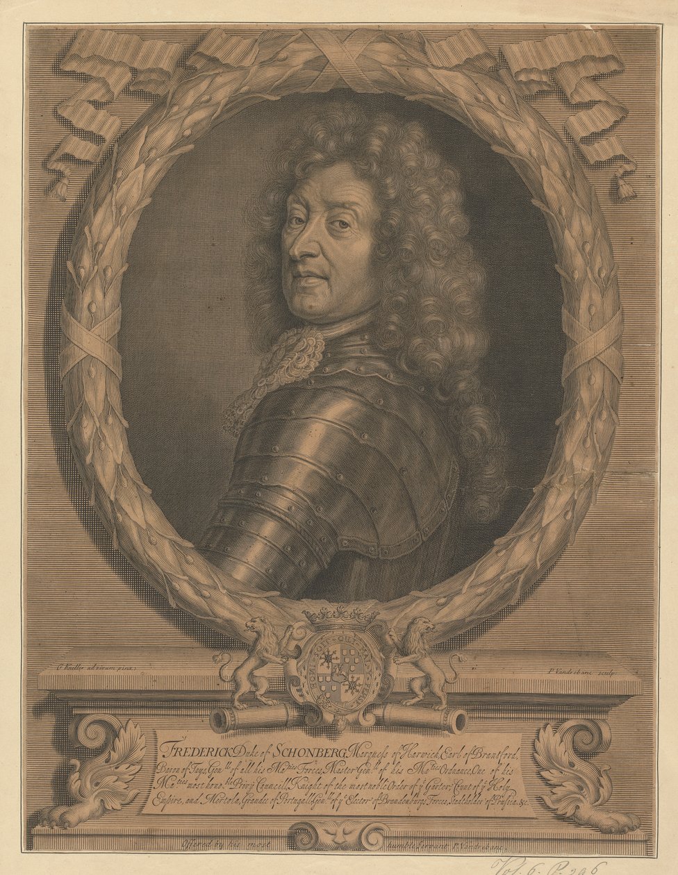 Frederick Schomburg, 1. vévoda ze Schonbergu, 1. hrabě Mertola od Peter Vanderbank