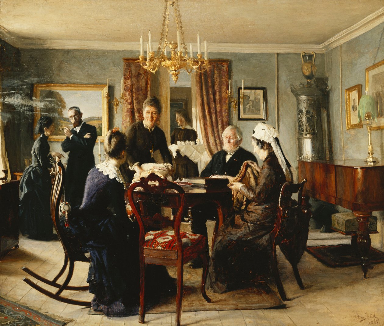 Odpolední čaj od Peter Vilhelm Ilsted