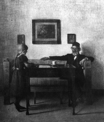 V dědečkově domě od Peter Vilhelm Ilsted