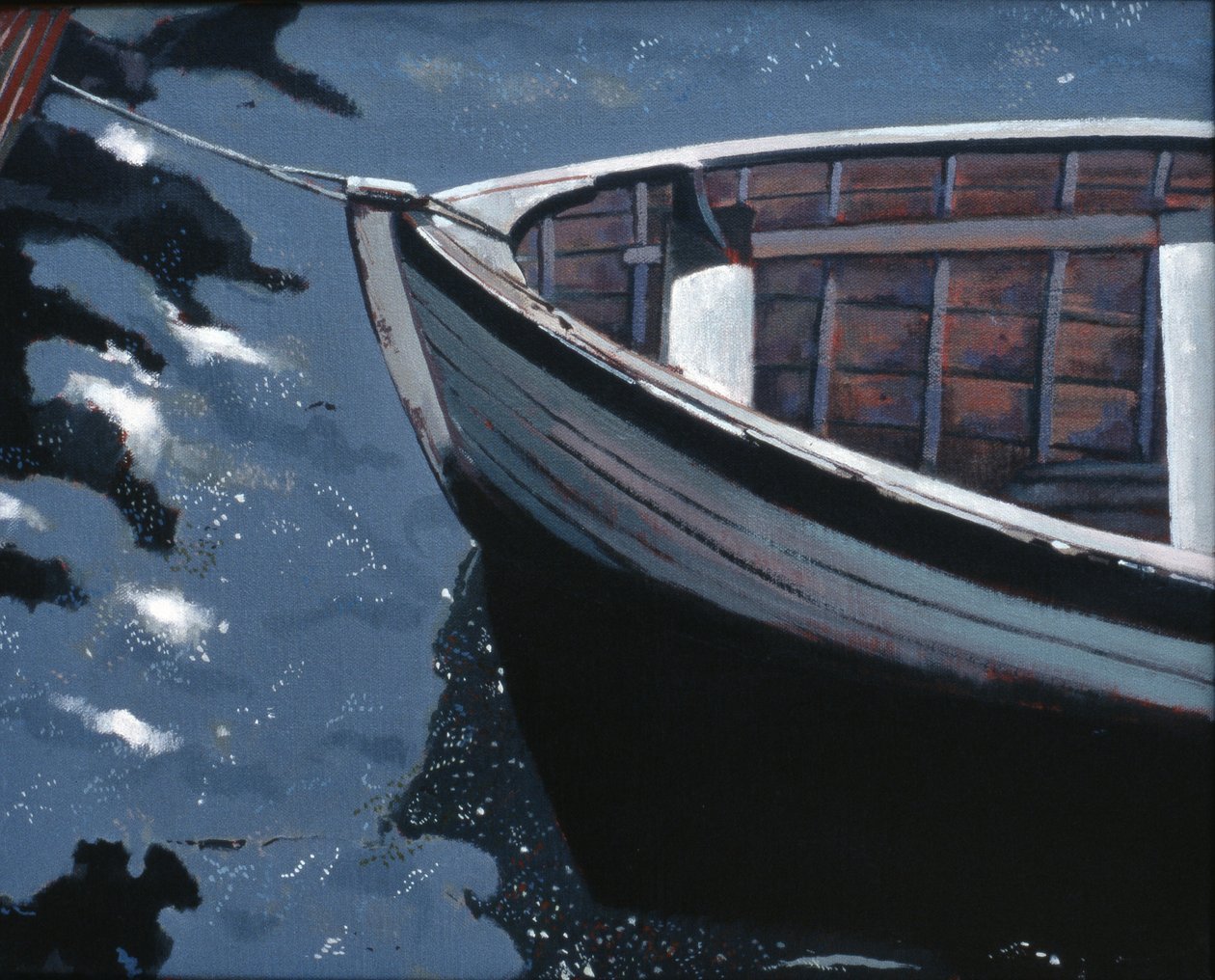 Přístaviště: Stockholm, 2004 (olej na plátně) od Peter Wilson