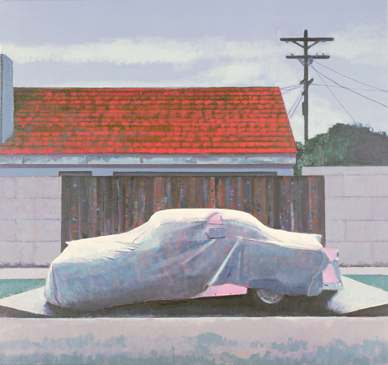 Ghost Car 2, Los Angeles, USA, 2002 (olej na plátně) od Peter Wilson