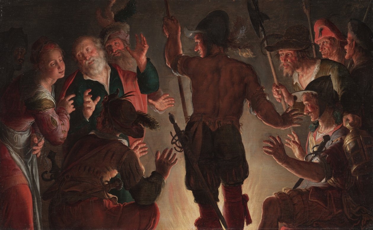 The Denial of Peter, c.1624-1628 od Peter Wtewael