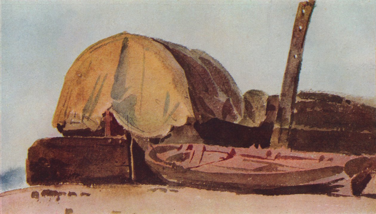 Lodě, c19. století od Peter de Wint
