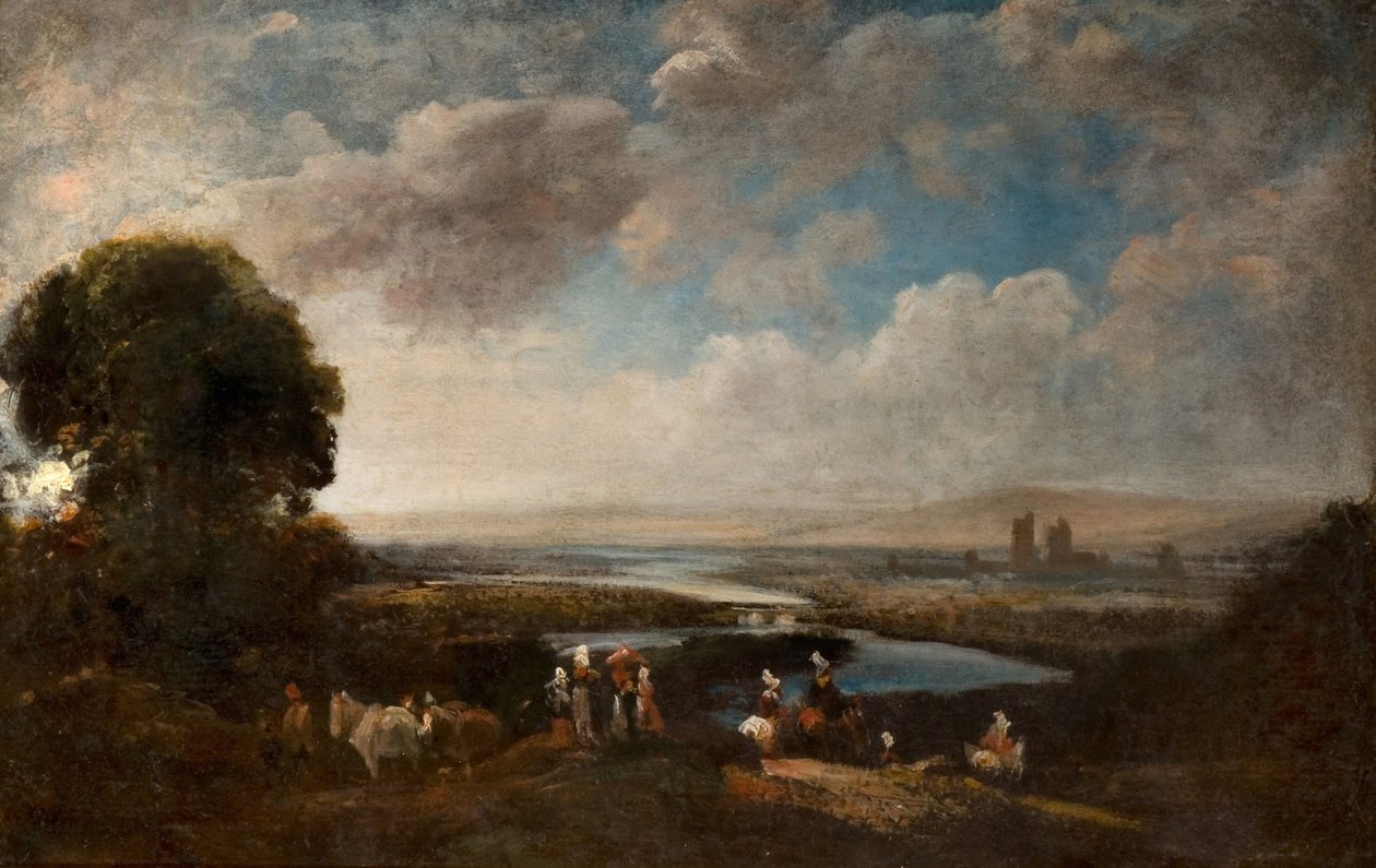 Rozsáhlá krajina, 1800-50. od Peter de Wint
