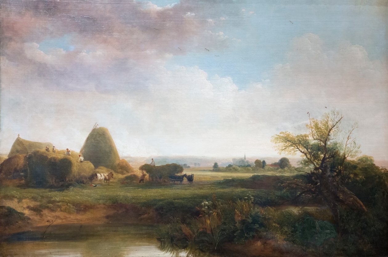 Senoseč, asi 1815-30 (olej na plátně) od Peter de Wint
