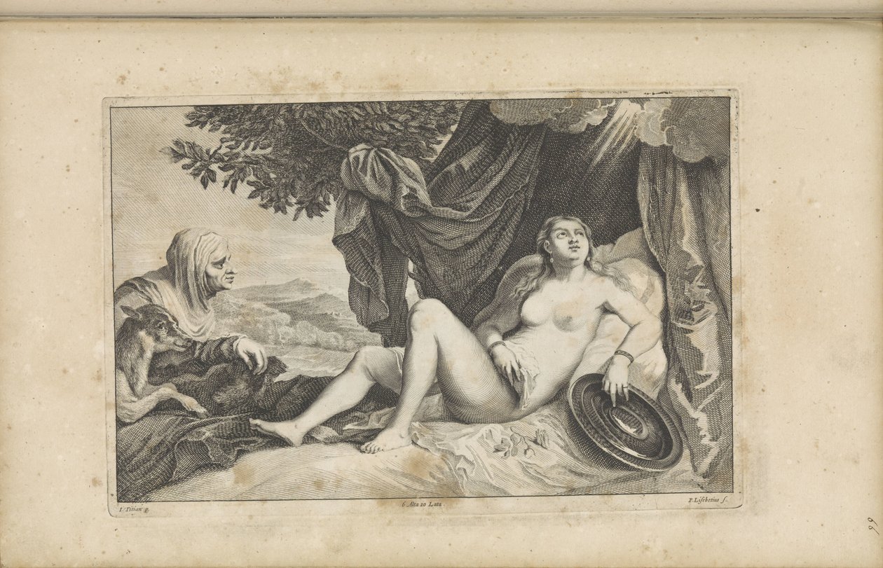 Jupiter a Danaë od Peter van Liesebetten