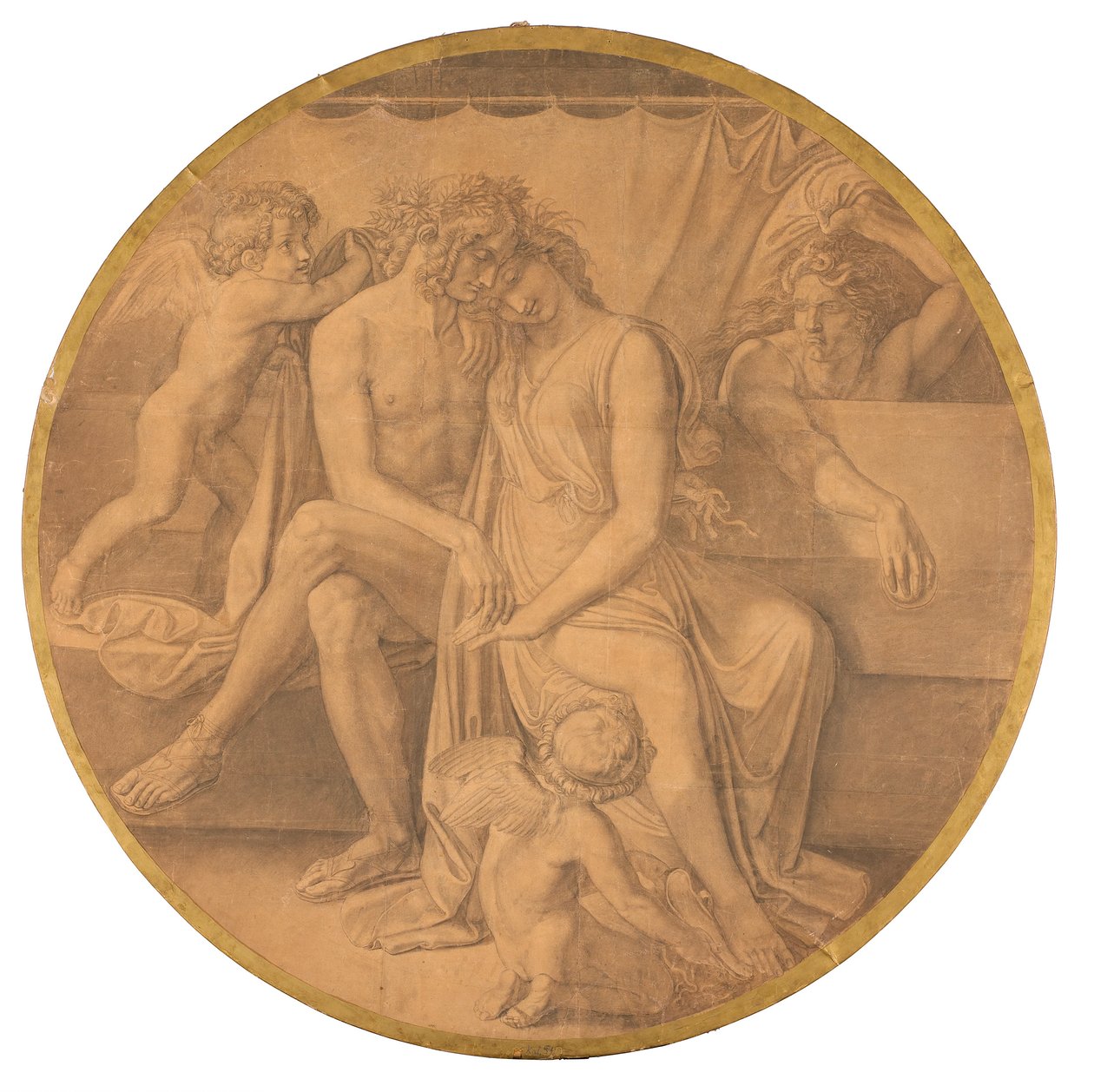 Svatba Pélea a Thetidy od Peter von Cornelius