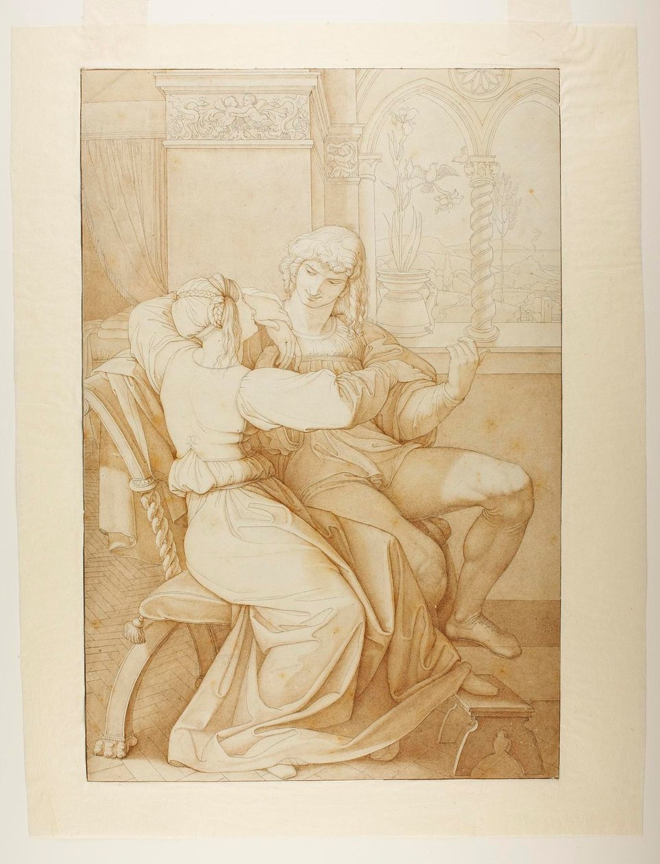 Romeo a Julie od Peter von Cornelius