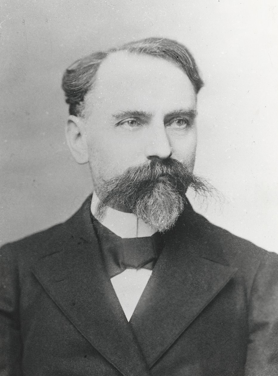Portrét Elie-Emile Bourquelota, francouzského chemika od Petit