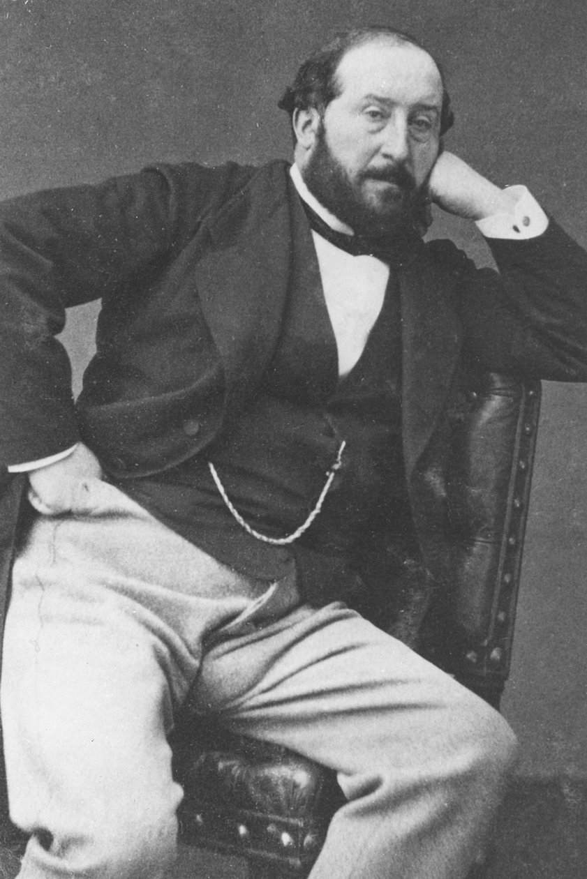 Portrét Émile Augiera od Petit