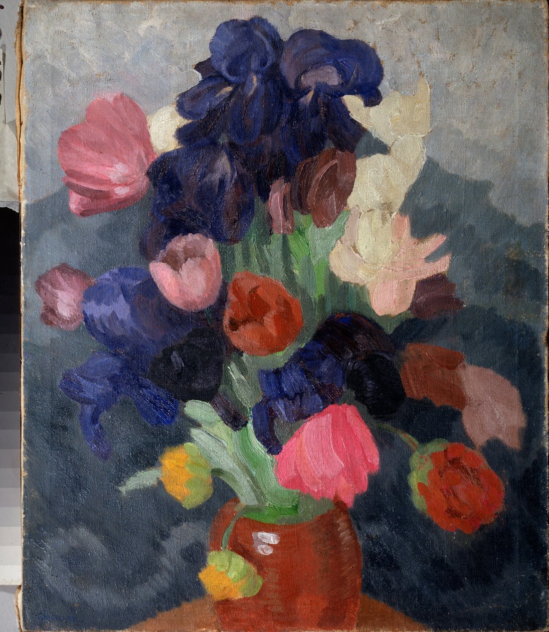 Kytice - obraz Pyotr (Piotr, Petr) Savvich Utkin (Utkin) (1877-1934), olej na plátně od Petr Savvic Utkin