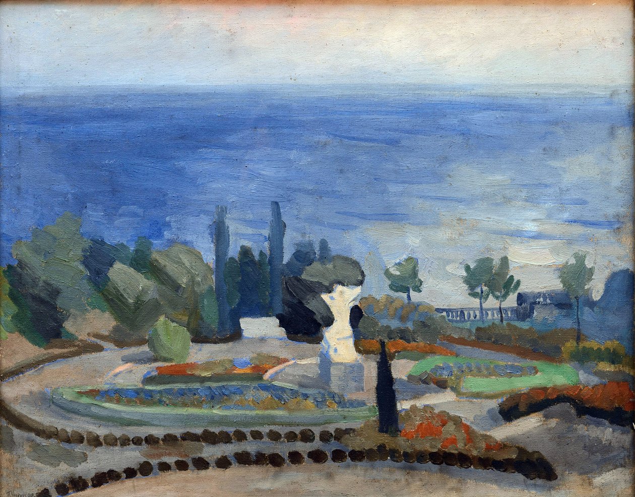 Kuchukkoy (Kuchuk-Koy, Kuchuk Koy) Estate par Peter (Peter, Peter) Savvich Utkin (Utkin) (1877-1934) od Petr Savvic Utkin