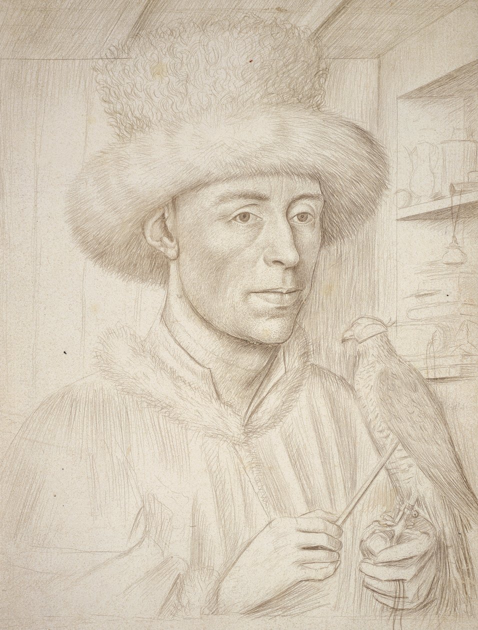 Sokolník od Petrus Christus