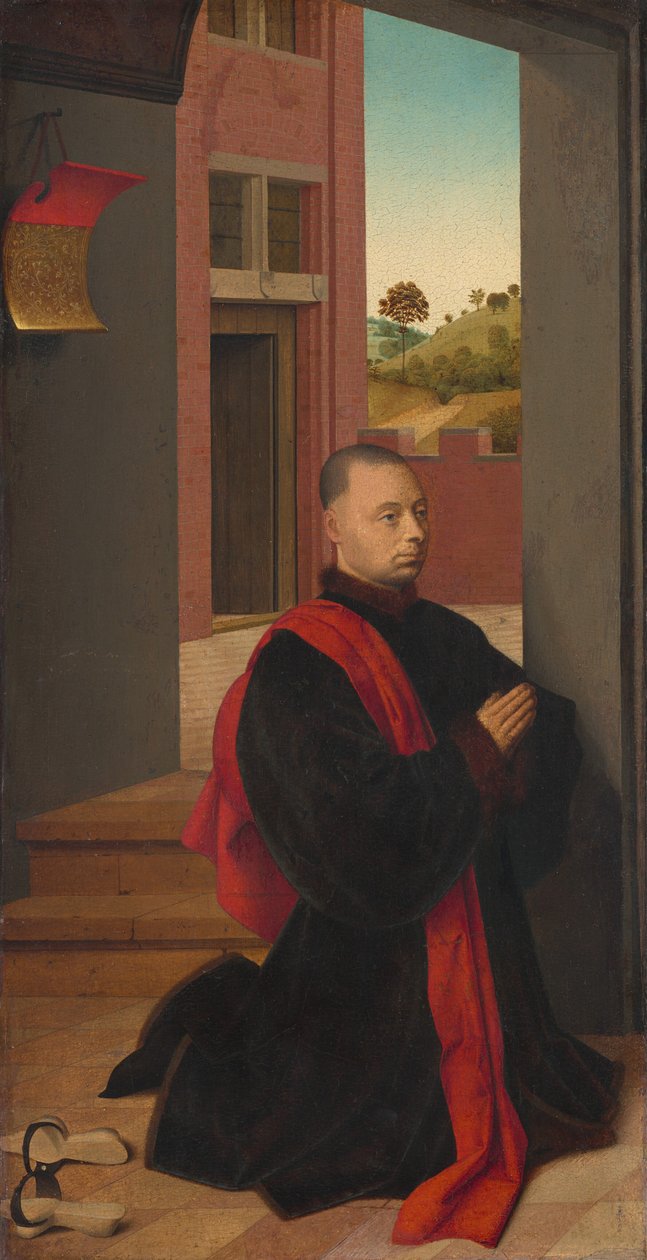 Portrét mužského dárce, c. 1455. od Petrus Christus