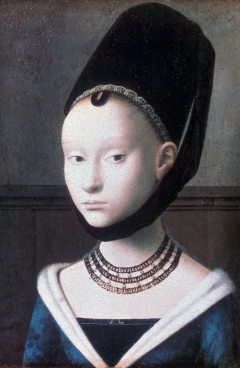 Portrét mladé dívky, c1460 od Petrus Christus