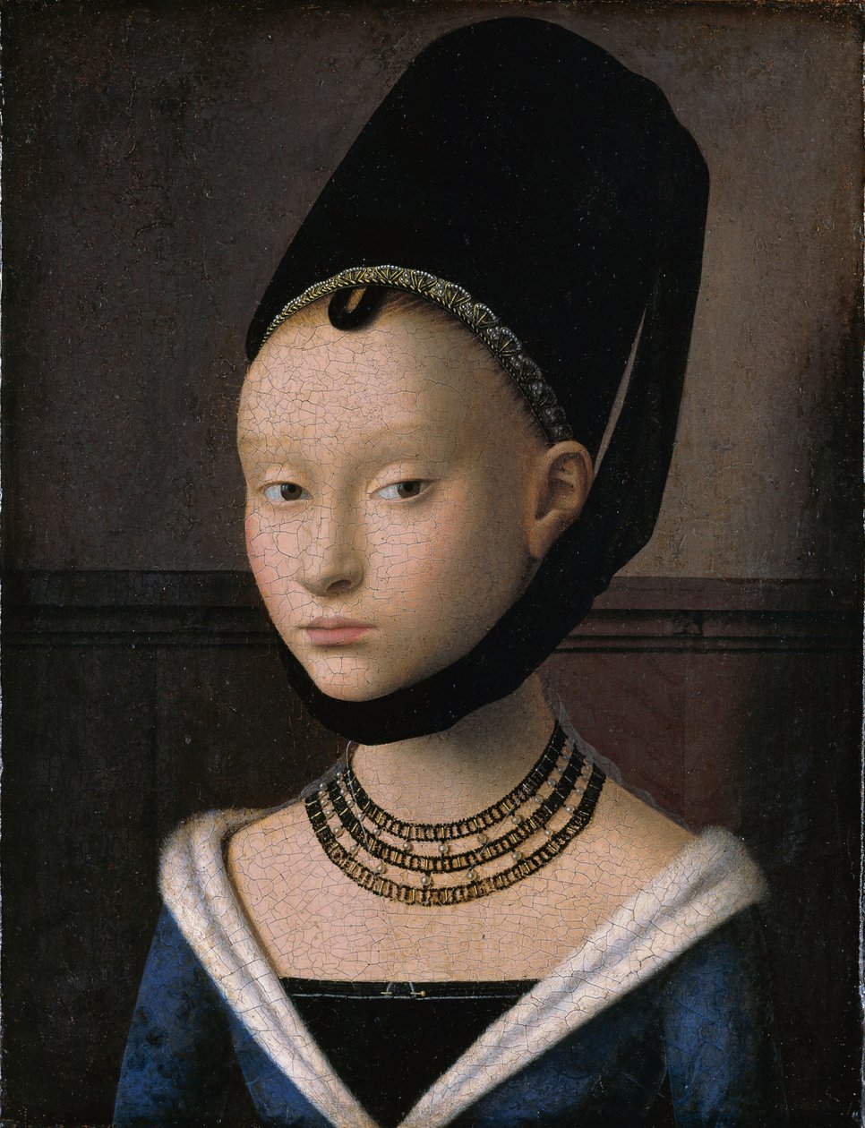 Portrét mladé ženy od Petrus Christus